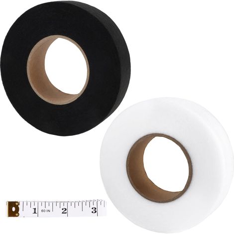 tiras termoadhesivas para dobladillo de pantalones, 40 mm x 64 m, dobladillo sin costuras. (1/5)