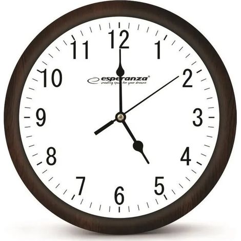 Esperanza Los Angeles Reloj mecánico Alrededor Negro, Blanco (1/2)