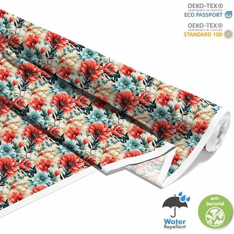 TESSUTI DECORATIVI PER ESTERNI OXFORD - Motivo Fiori I DX5605 (1/5)