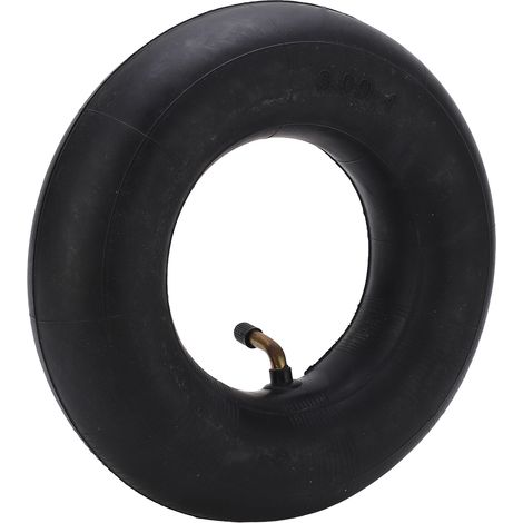 Chambre à air 3.00-4, forte absorption des chocs, valve courbée pour trottinette électrique (1/5)