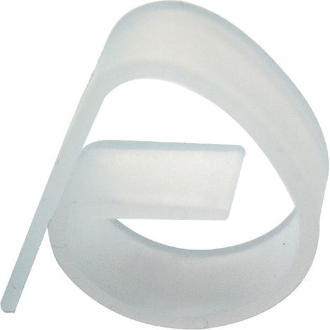 Pinces à Nappe en Plastique Transparent givré - Lot de 4 (1/2)