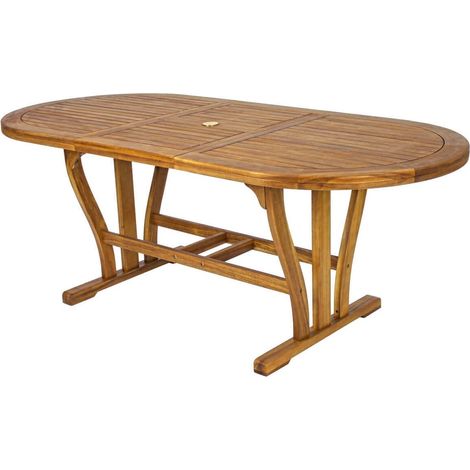 Tavolo per esterno ovale allungabile fino a 200 cm TRIPLE200 (1/5)