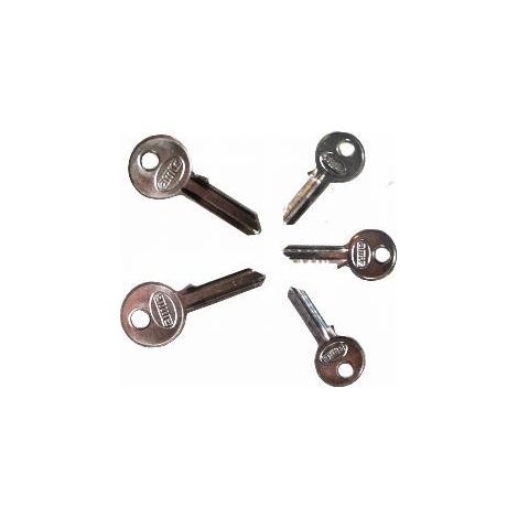 FPLUS llave candad.amig 1-15iz. , Llave en bruto para candados amig.