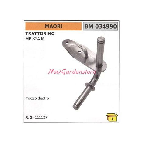 Mozzo Dx ruota MAORI trattorino rasaerba tosaerba tagliaerba MP 824 M 034990