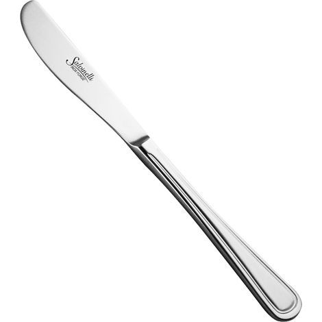 Salvinelli Inglese set 12 coltello tavola acciaio forgiato