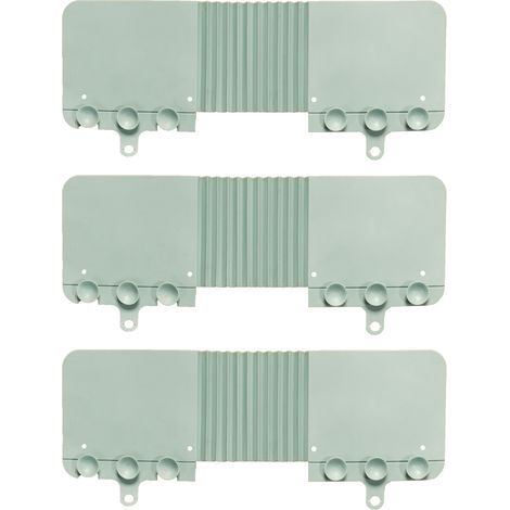 Splash Guard Evier - Protection Anti-Éclaboussures avec Ventouses en Silicone - Pour Évier Cuisine - 1 Pièce (1/5)