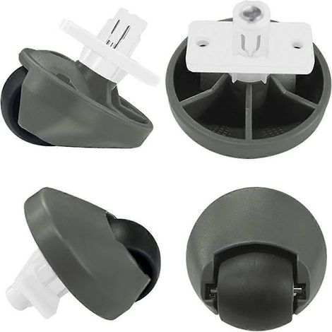 Lot de 4 roulettes de rechange pour aspirateurs robots S8 Plus / S8 Pro Ultra / G20 (1/5)