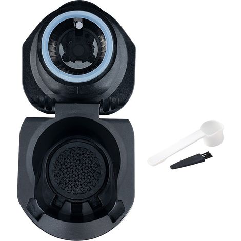 Adaptateur De Capsule Réutilisable - Pour Machines À Café Piccolo XS Et Genio S - En PP Alimentaire Et Acier Inoxydable 304 - 1 Pièce (1/5)