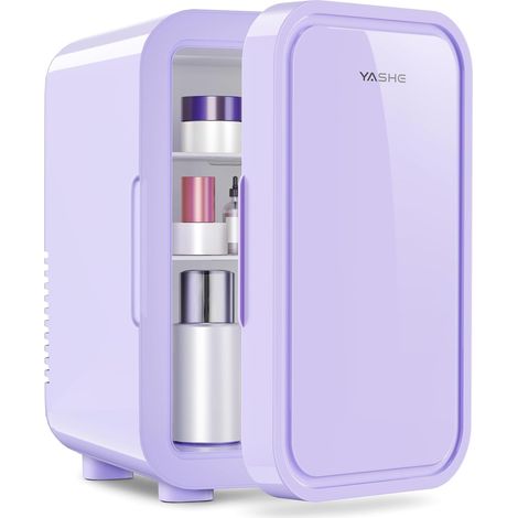 Mini réfrigérateur YASHE MFA-6L-H 6 L violet, froid/chaud, AC/DC