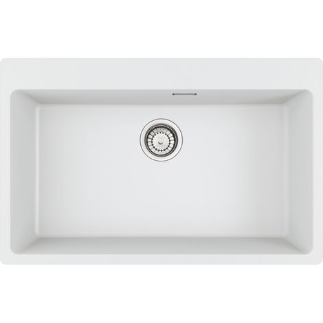 Franke MRG 610-73 FTL. Tipo di lavello: Lavello montato su piano, Forma del lavandino: Rettangolare, Materiale del lavandino: Fragranito. Larghezza: 780 mm, Profondità: 500 mm, Altez... - 114.0661.706