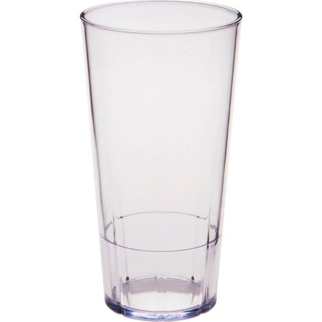 Verre Lido - 8.8 x 8.8 x 16.7 cm - Transparent - Lot de 36 - Cambro