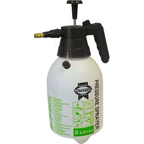 Faithfull FAISPRAY2 Pressure Sprayer Hand Held 2 Litre