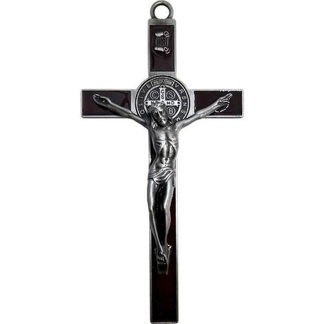 St.-Benedikt-Kreuz, Bronze, 16 cm