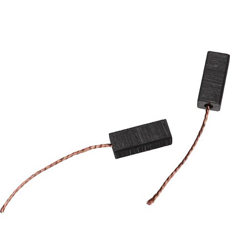 vhbw 2x Carbon Brush Motor Brush 6.4 x 4.6 x 14.5 mm compatible with Motorola 300821 generator