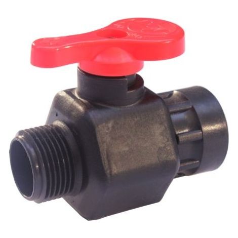 Valvola a Sfera in Polipropilene 1" M RAIN