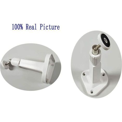 Support mural réglable pour caméra de sécurité – Support orientable en métal pour caméras bullet et dôme CCTV, 1 pièce (1/3)