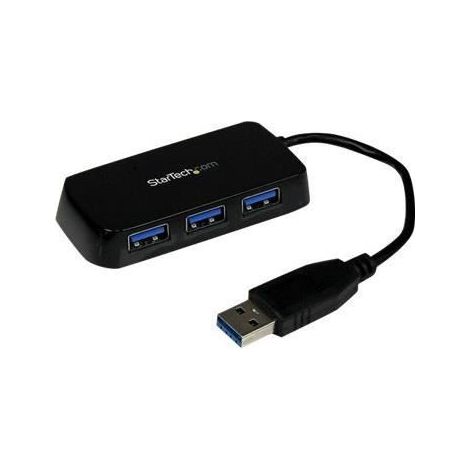 StarTech.com ST4300MINU3B hub & concentrateur USB 3.2 Gen 1 (3.1 Gen 1) Type-A 5000 Mbit/s (1/3)