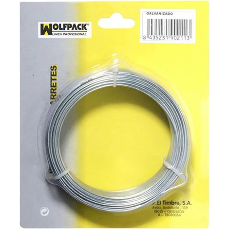 Alambre Galvanizado 0,90mm / 4 (Rollo 50 metros)