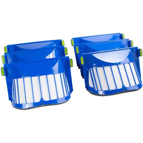 filtros para aspiradoras iRobot Roomba serie 600 y PET, compatibles con los modelos 563 a 660, limpieza del hogar. (1/5)