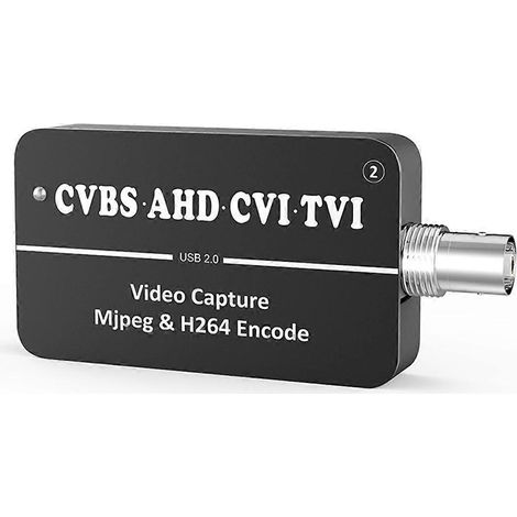 Carte d'acquisition vidéo CVBS vers USB, encodeur double flux 264 et MJPEG -- (1/5)