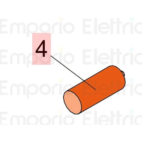 pièce détachée condensateur 10µf mka 450v 760024