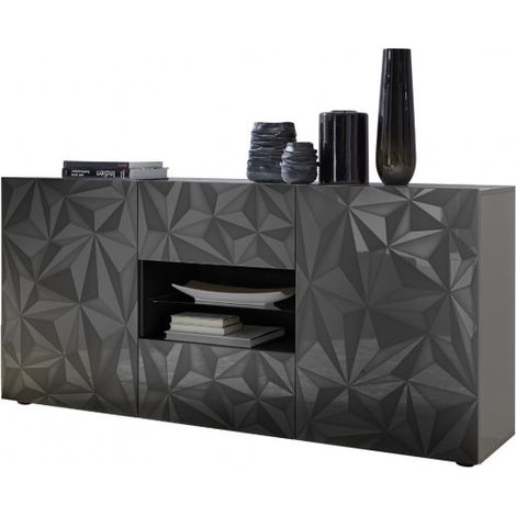 Buffet/bahut design laqué 181 cm Andreasse (1/5)
