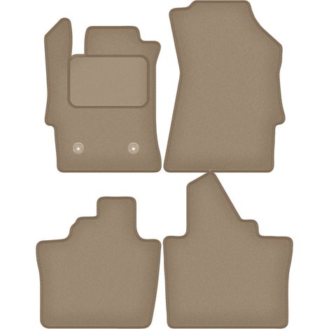 Tappetini in velluto per: Renault Espace VI SUV (2023-) beige (1/5)