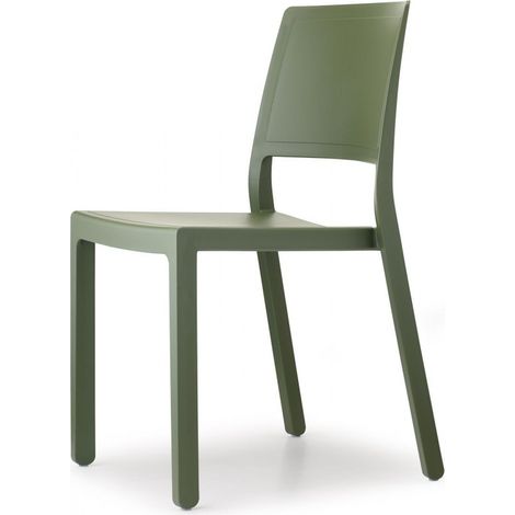 STOCK 24 SEDIE KATE - SCAB Colore: Verde oliva (1/4)