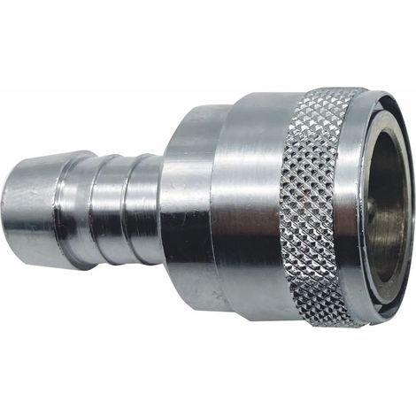 Raccord de tuyau souple RS PRO Laiton chromé, dia.interne 11mm ( Prix pour 1 )
