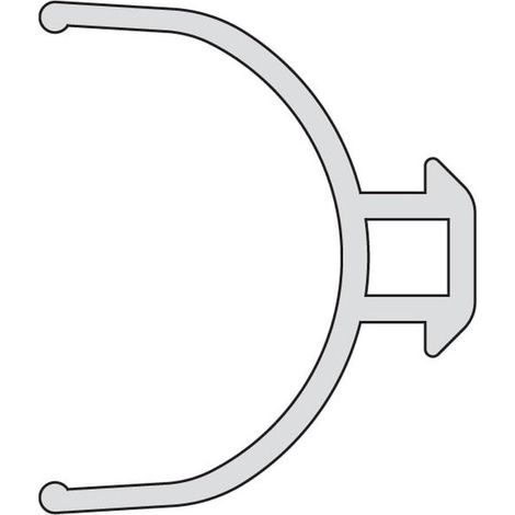 Kermi Gelenkdichtung senkrecht x1, 4045, 1985mm, passend bis Serienhöhe 2000mm, 6008264