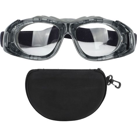 Lunettes de protection sportives HD pour basketball, football, cyclisme, randonnée - Gris (1/5)