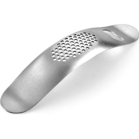 Hachoir à ail en acier inoxydable, robot culinaire, ustensiles de cuisine, presse-purée manuel, ouvre-bouteille 2 en 1 (1/5)