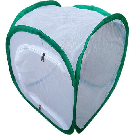 Filiyano-Cage à insectes et papillons pliable avec couvercle zippé et cinq panneaux en filet pour une bonne aération. (1/5)