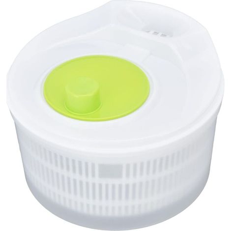 Déshydrateur de salade avec égouttoir, déshydrateur de laitue polyvalent rapide et facile, bol à salade (1/4)