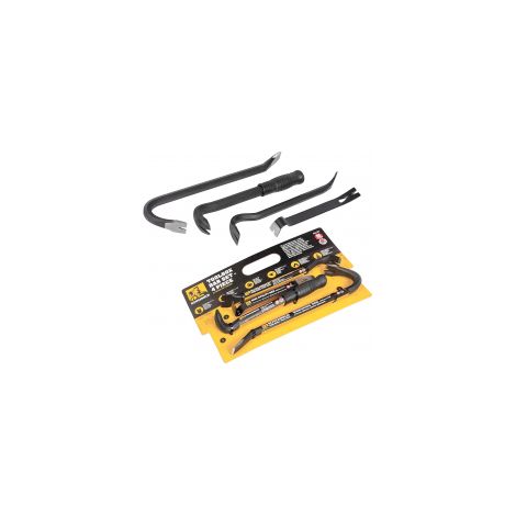 Juego de 4 herramientas extractoras/de demolición. Juego de 4 herramientas de demolición. ROUGHNECK