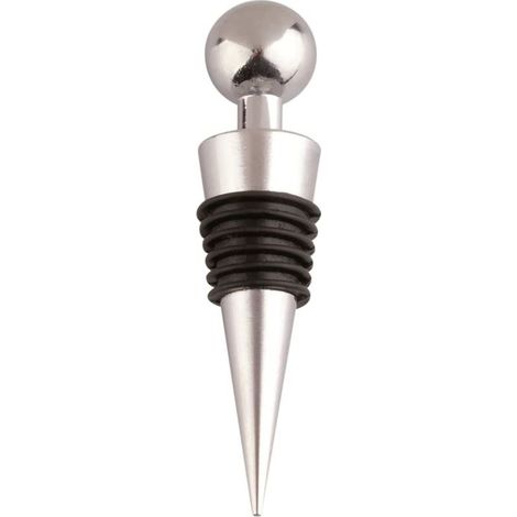 Bouchon de bouteille de vin en acier inoxydable pour magasin de jouets. (1/4)