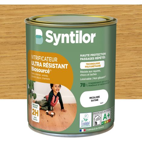 SYNTILOR Vitrificateur parquet Nature protect SYNTILOR, incolore satiné 0.75 l (1/4)