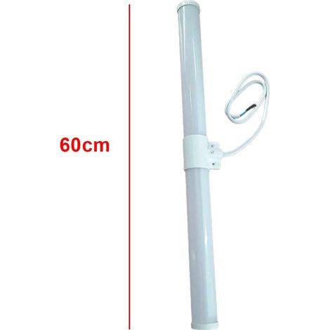 Lampada LED da Specchio Faretti Tubolare da Bagno 8W Luce 360 gradi Bianco Freddo 6500K 800lm IP44 Lunghezza 60cm (1/3)