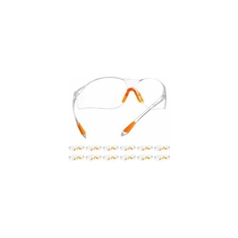 Gafas protectoras, paquete de 12 gafas de seguridad con lentes antivaho transparentes. Gafas protectoras para jardinería, laboratorio y ciclismo. (1/5)