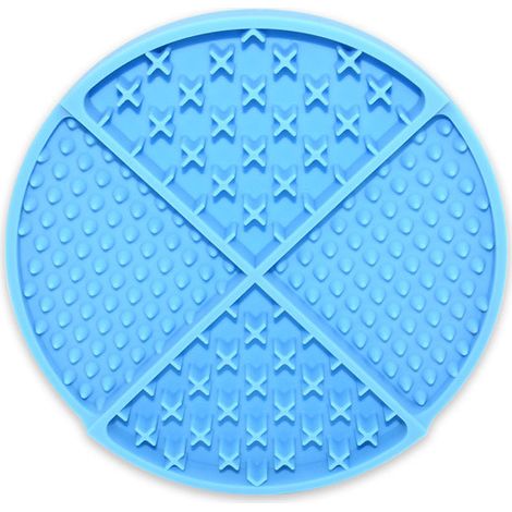 Filiyano-Tapis à lécher pour chiens et chats, distributeur de croquettes à alimentation lente, réduit l'ennui et l'anxiété, plaque à lécher robuste (1/5)