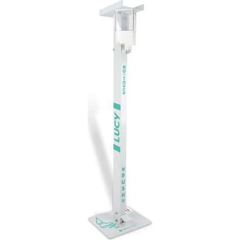 Piantana dispenser gel igienizzante mani da terra a pedale