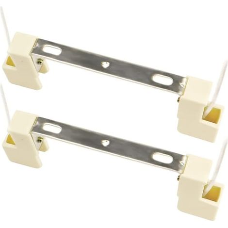 Douille halogène R7S 118 mm et ampoule LED R7S, 100-240 V CA, pour spot/applique/plafonnier, lot de 2 (1/5)
