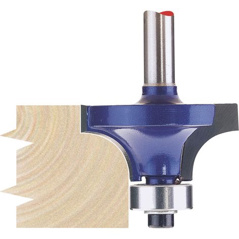 Draper 1/4" Rounding 32 x 9mm Radius TCT Router Bit (75342) (1/5)