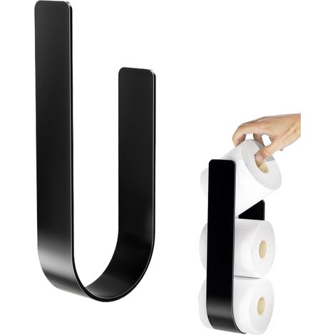 Paper Holder Adhesive Wall Mount Toilet Paper Roll Holder