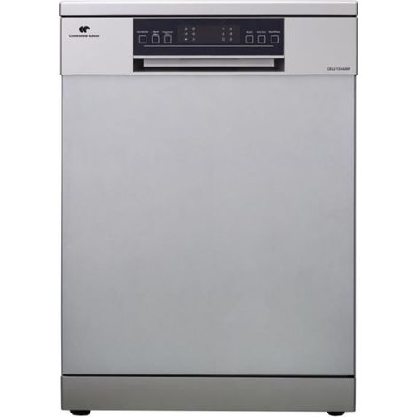 Continental Edison – Lave-vaisselle pose libre 60 cm – 15 couverts – 42 dB – 6 programmes – Moteur inverter – Classe C – Affichage digital blanc
