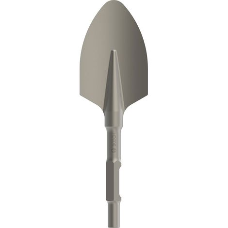 Bosch – Ciseau à bois tardif hexagonal 30 mm – Longueur 400 mm – Largeur 135 mm – Pour sols durs et compactés – Burin PRO HEX 30-4C - 2608690110