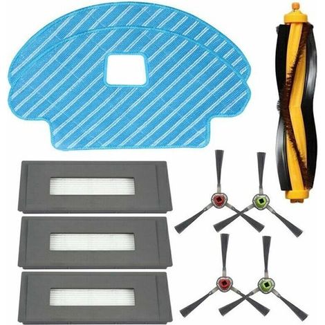 Ricambi - Adatto per Ecovacs Deebot Ozmo 930 - Adatto per DG36 - Kit di manutenzione - Set completo di ricambi - 10 pezzi (1/5)