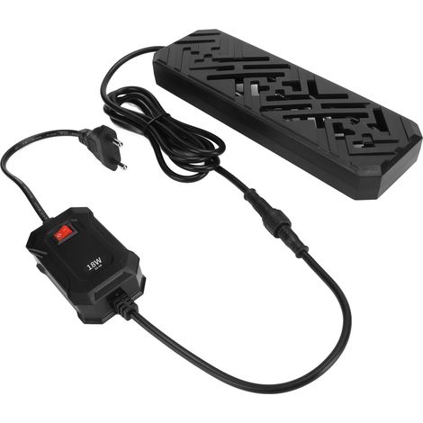 Lampe UV pour aquarium à double tube de quartz, sûre et étanche, pour une purification rapide de l'eau. (1/5)