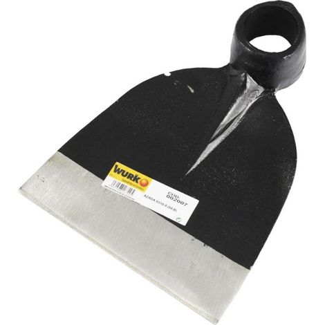 WURKO azada forja 84 a 155x130 mm 650 gr , Azada de Forja H31700 Wurko Herramienta resistente y bien equilibrada, ideal para realizar tareas comunes de agricultura y jardinería (1/3)