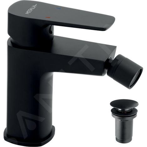 Novaservis Metalia 58 - Mitigeur de bidet avec vidage, noir 58011,5 (1/3)